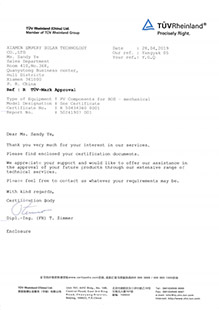  TUV Certificado-Emperysolar 